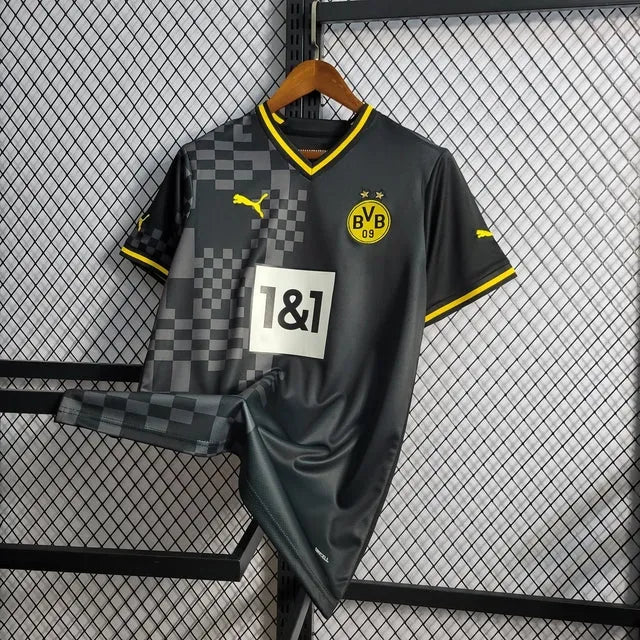 Camisa Borussia Dortmund Away 22/23 - Torcedor Masculina - Camisa de Time Oficial - Buyit