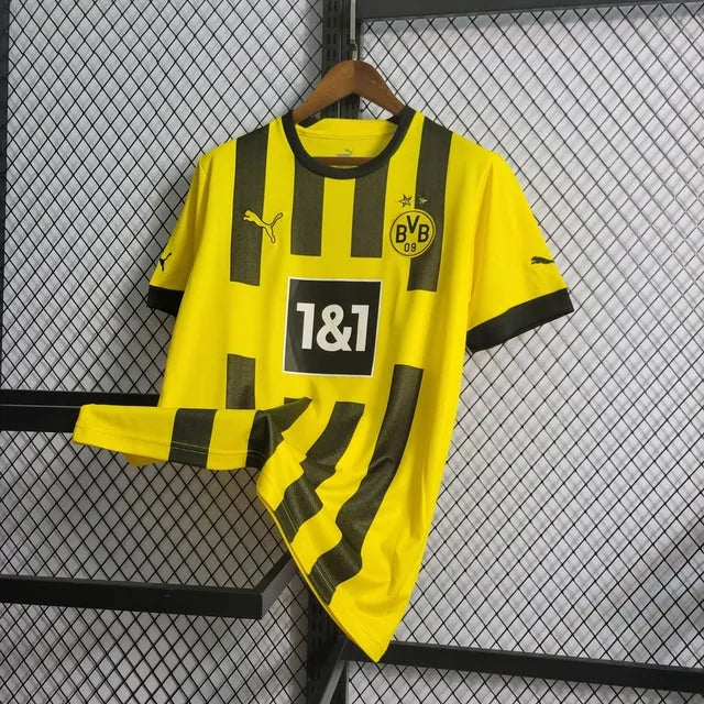 Camisa Borussia Dortmund Home 22/23 - Torcedor Masculina - Camisa de Time Oficial - Buyit