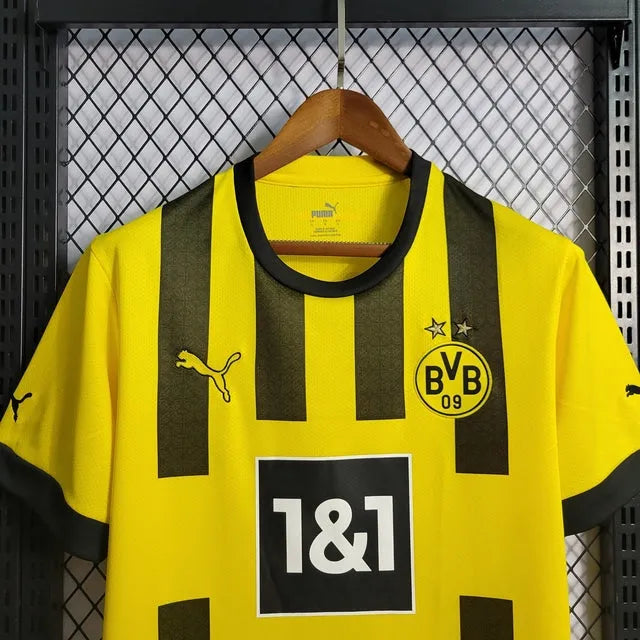 Camisa Borussia Dortmund Home 22/23 - Torcedor Masculina - Camisa de Time Oficial - Buyit