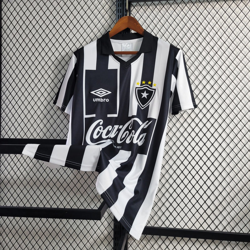 Camisa Bota Fogo Retrô 1997 - Torcedor Masculina Coca Cola - Camisa de Time Oficial - Buyit