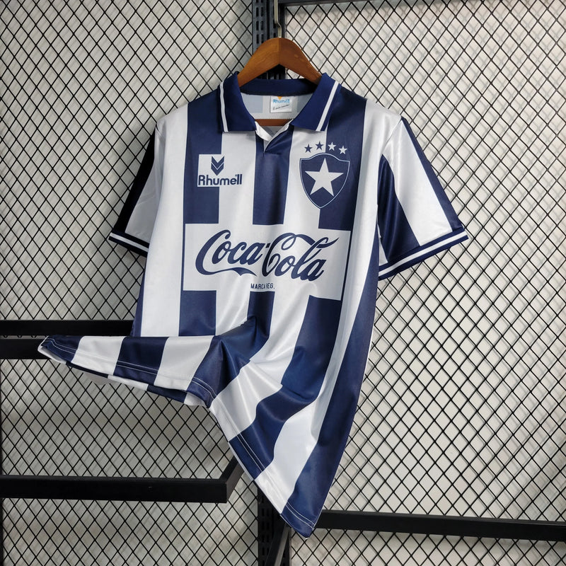 Camisa Bota Fogo Retrô Home 1994 - Torcedor Masculina Coca Cola - Camisa de Time Oficial - Buyit