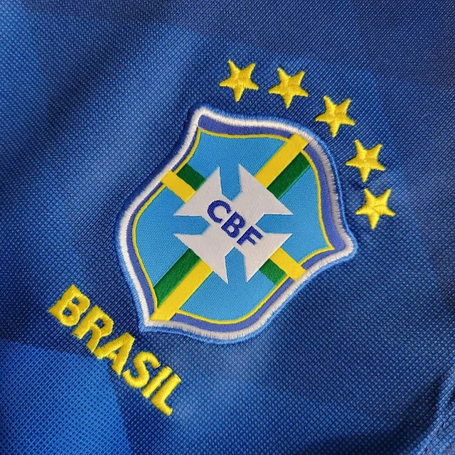 Camisa Brasil Away 20/21 - Torcedor Masculina Azul - Camisa de Time Oficial - Buyit