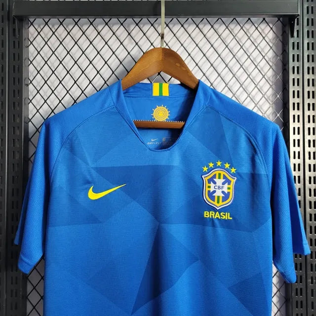 Camisa Brasil Away 2018 - Torcedor Masculina Azul - Camisa de Time Oficial - Buyit