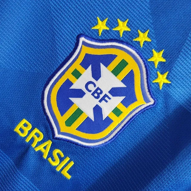 Camisa Brasil Away 2018 - Torcedor Masculina Azul - Camisa de Time Oficial - Buyit