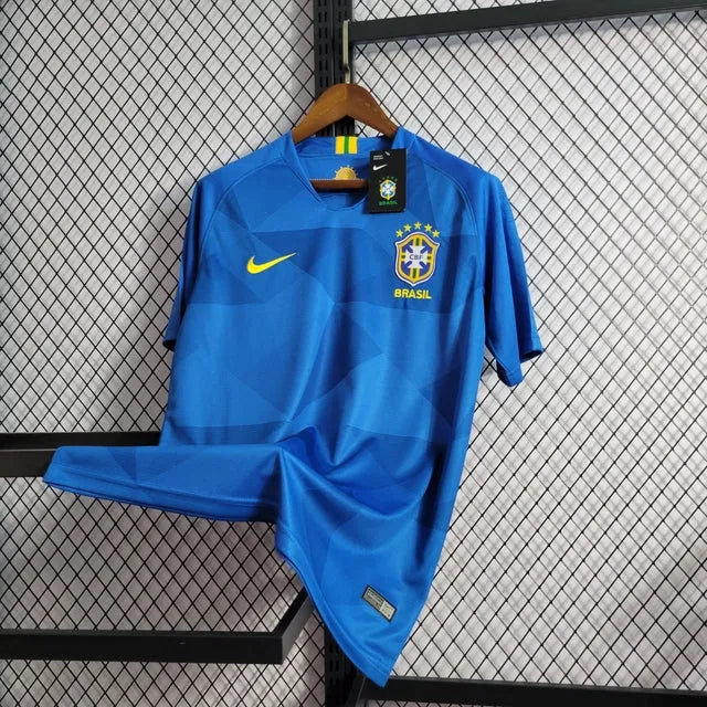 Camisa Brasil Away 2018 - Torcedor Masculina Azul - Camisa de Time Oficial - Buyit