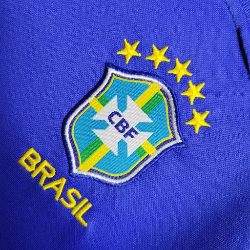 Camisa Brasil Away 22/23 - Torcedor Infantil Azul - Camisa de Time Oficial - Buyit