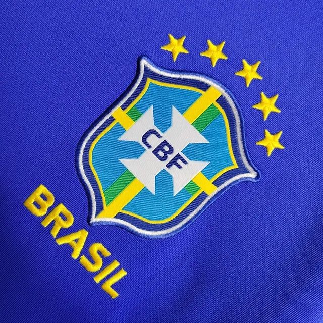 Camisa Brasil Away 22/23 - Torcedor Masculina Azul - Camisa de Time Oficial - Buyit