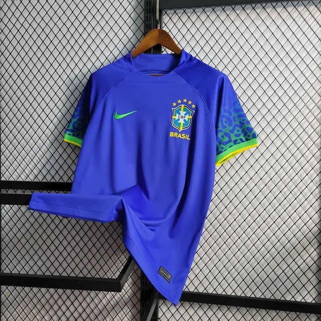 Camisa Brasil Away 22/23 - Torcedor Masculina Azul - Camisa de Time Oficial - Buyit