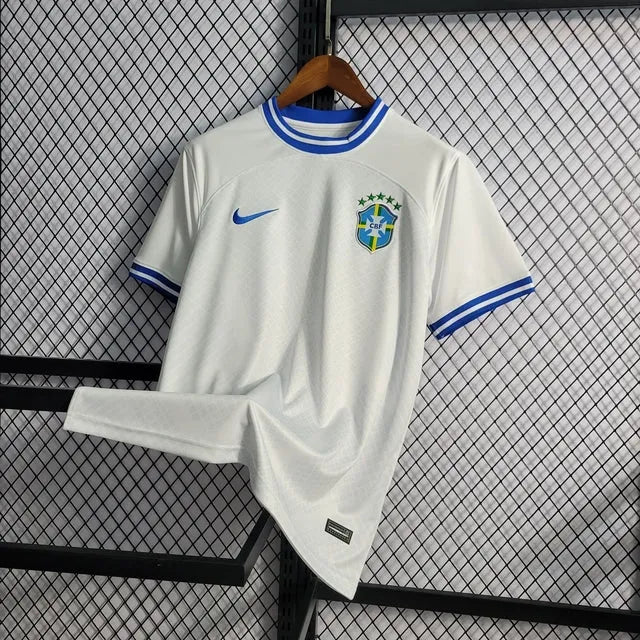 Camisa Brasil Edição Comemorativa 22/23 - Torcedor Masculina Branca - Camisa de Time Oficial - Buyit