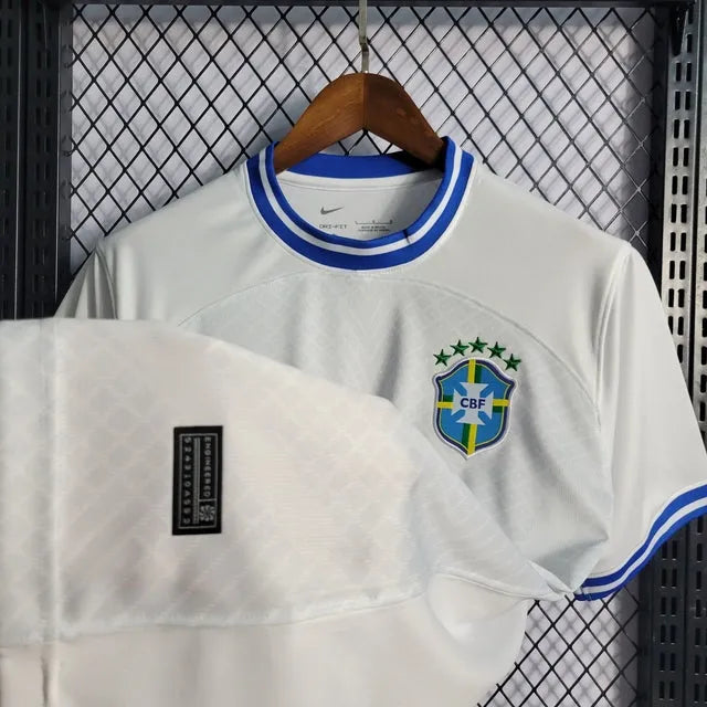 Camisa Brasil Edição Comemorativa 22/23 - Torcedor Masculina Branca - Camisa de Time Oficial - Buyit