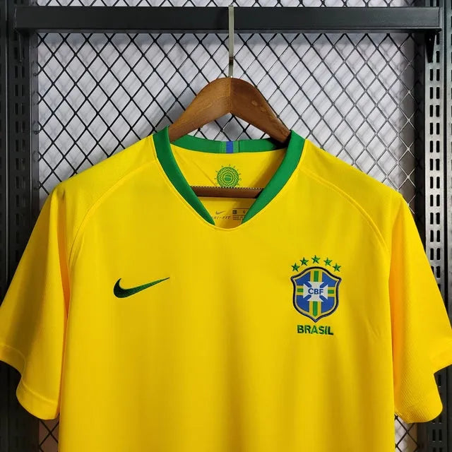 Camisa Brasil Home 2018 - Torcedor Masculina - Camisa de Time Oficial - Buyit