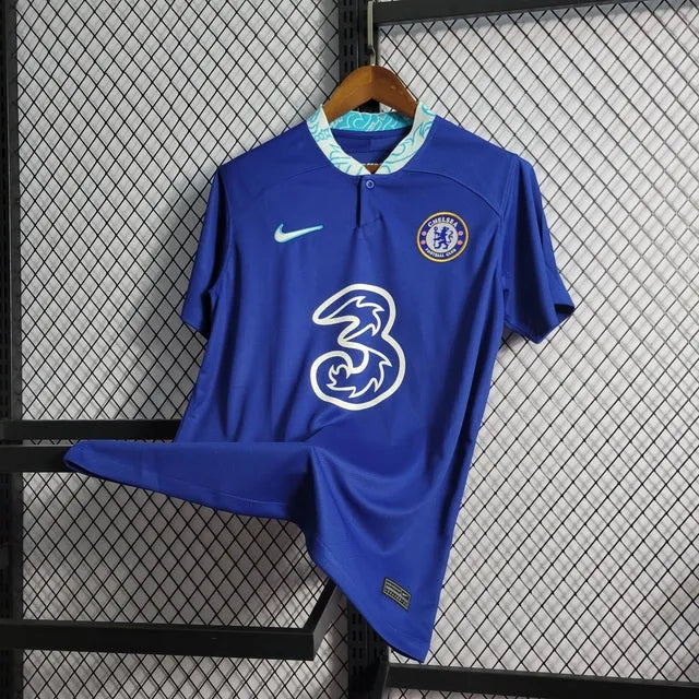 Camisa Chelsea Home 22/23 - Torcedor Masculina - Camisa de Time Oficial - Buyit