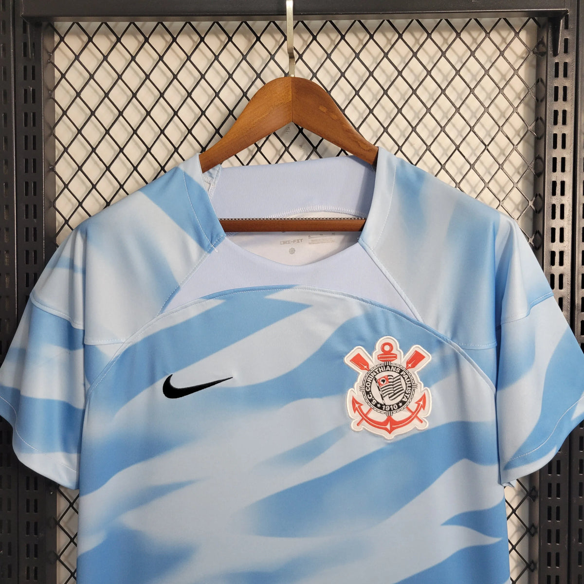 Camisa Corinthians Goleiro 23/24 - Torcedor Masculina Azul - Camisa de Time Oficial - Buyit