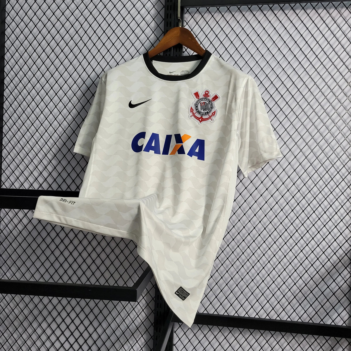 Camisa Corinthians Retrô Home 11/12 - Torcedor Masculina Branca - Camisa de Time Oficial - Buyit