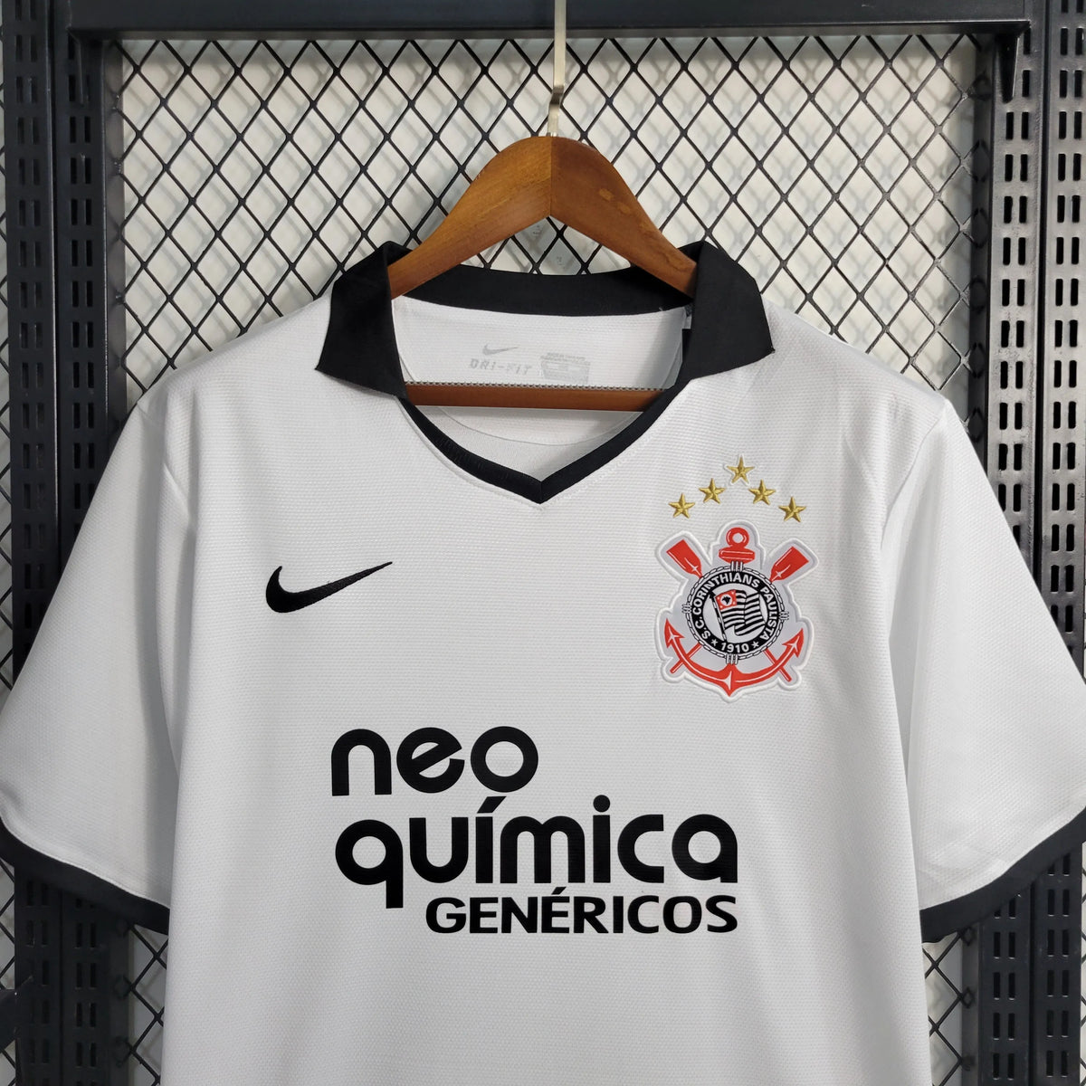 Camisa Corinthians Retrô Home 2011 - Torcedor Masculina Branca - Camisa de Time Oficial - Buyit