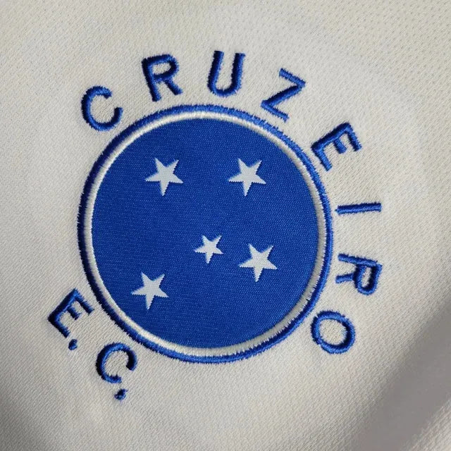 Camisa Cruzeiro Away 22/23 - Torcedor Masculina Branca - Camisa de Time Oficial - Buyit