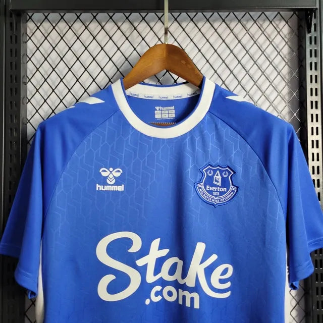 Camisa Everton Home 22/23 - Torcedor Masculina Azul - Camisa de Time Oficial - Buyit