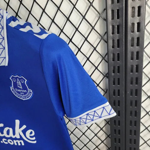 Camisa Everton Home 23/24 - Torcedor Infantil Azul - Camisa de Time Oficial - Buyit