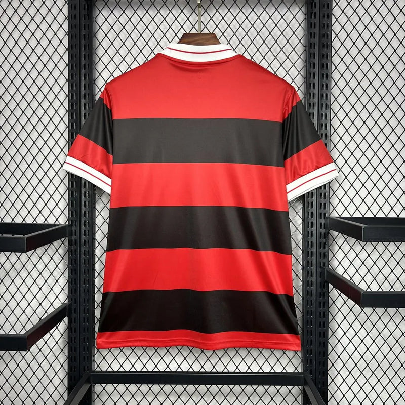 Camisa Flamengo Comemorativa 2018 - Torcedor Masculina Vermelha e Branca - Camisa de Time Oficial - Buyit