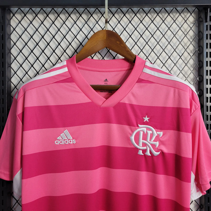 Camisa Flamengo Edição Especial 22/23 - Torcedor Masculina Rosa - Camisa de Time Oficial - Buyit