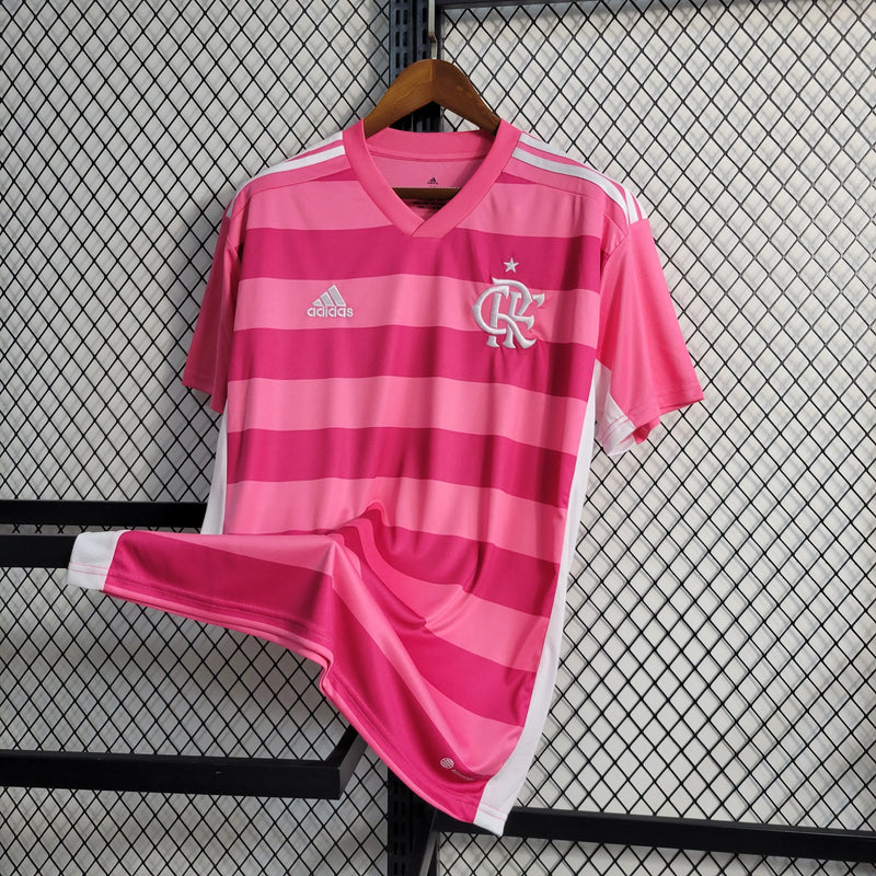 Camisa Flamengo Edição Especial 22/23 - Torcedor Masculina Rosa - Camisa de Time Oficial - Buyit