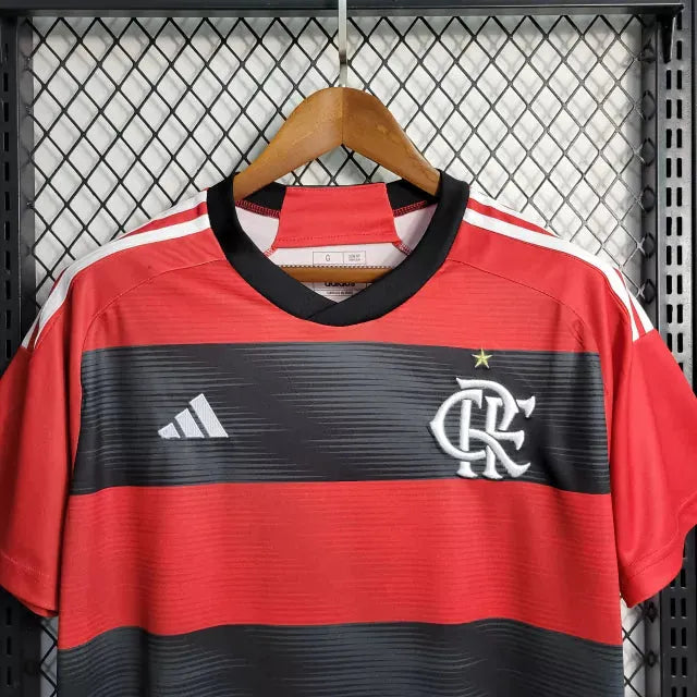 Camisa Flamengo Home 23/24 - Torcedor Masculina - Camisa de Time Oficial - Buyit