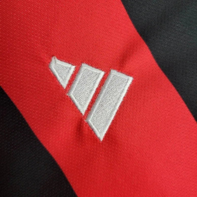 Camisa Flamengo Home 24/25 - Torcedor Infantil Vermelha e Preta - Camisa de Time Oficial - Buyit