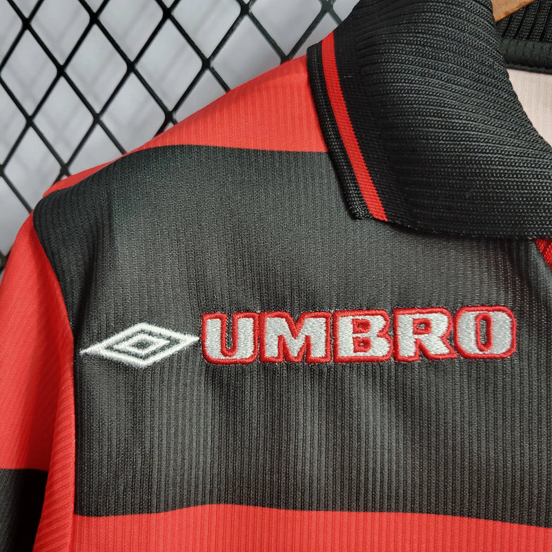 Camisa Flamengo Retrô Home 1999 - Torcedor Masculina LUBRAX - Camisa de Time Oficial - Buyit