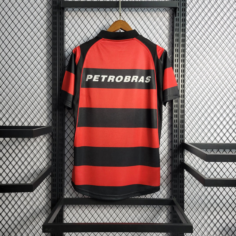 Camisa Flamengo Retrô Home 2003/04 - Torcedor Masculina LUBRAX - Camisa de Time Oficial - Buyit