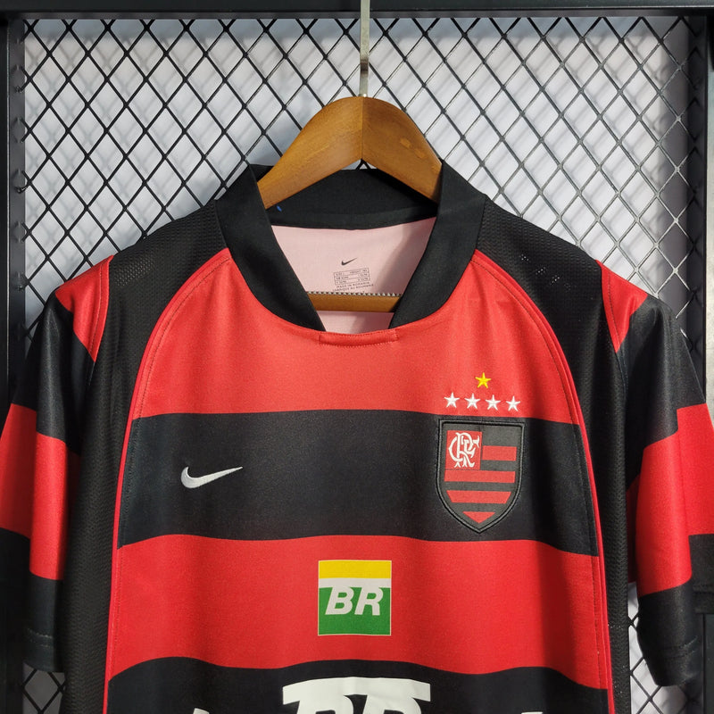 Camisa Flamengo Retrô Home 2003/04 - Torcedor Masculina LUBRAX - Camisa de Time Oficial - Buyit