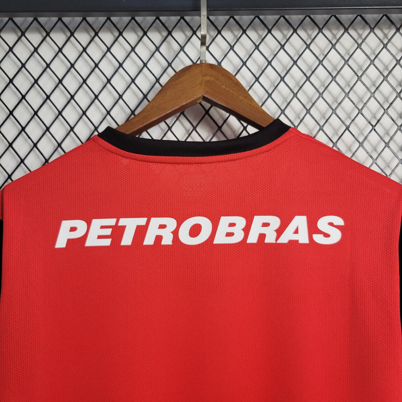 Camisa Flamengo Retrô Home 2007/08 - Torcedor Masculina PETROBRAS - Camisa de Time Oficial - Buyit