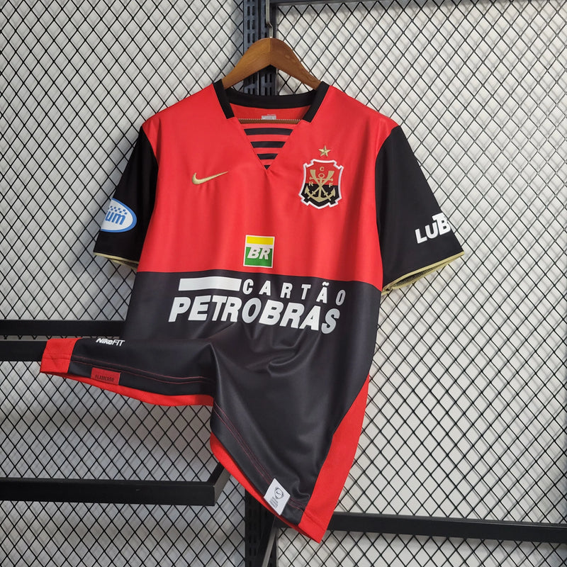 Camisa Flamengo Retrô Home 2007/08 - Torcedor Masculina PETROBRAS - Camisa de Time Oficial - Buyit