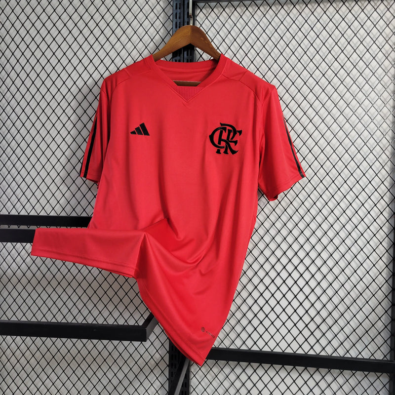 Camisa Flamengo Treino 23/24 - Torcedor Masculina Vermelha - Camisa de Time Oficial - Buyit