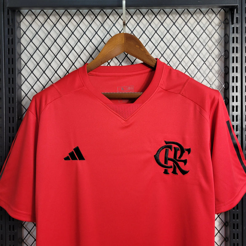 Camisa Flamengo Treino 23/24 - Torcedor Masculina Vermelha - Camisa de Time Oficial - Buyit