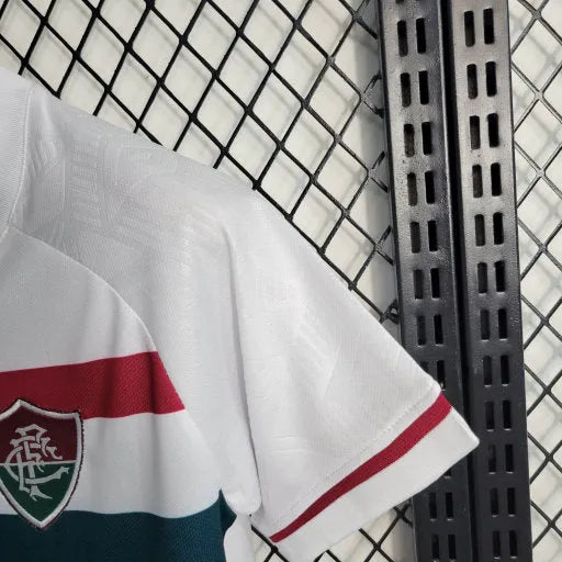 Camisa Fluminense Away 23/24 - Torcedor Infantil Branca - Camisa de Time Oficial - Buyit