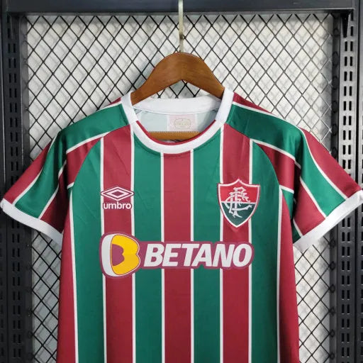 Camisa Fluminense Home 23/24 - Torcedor Infantil - Camisa de Time Oficial - Buyit