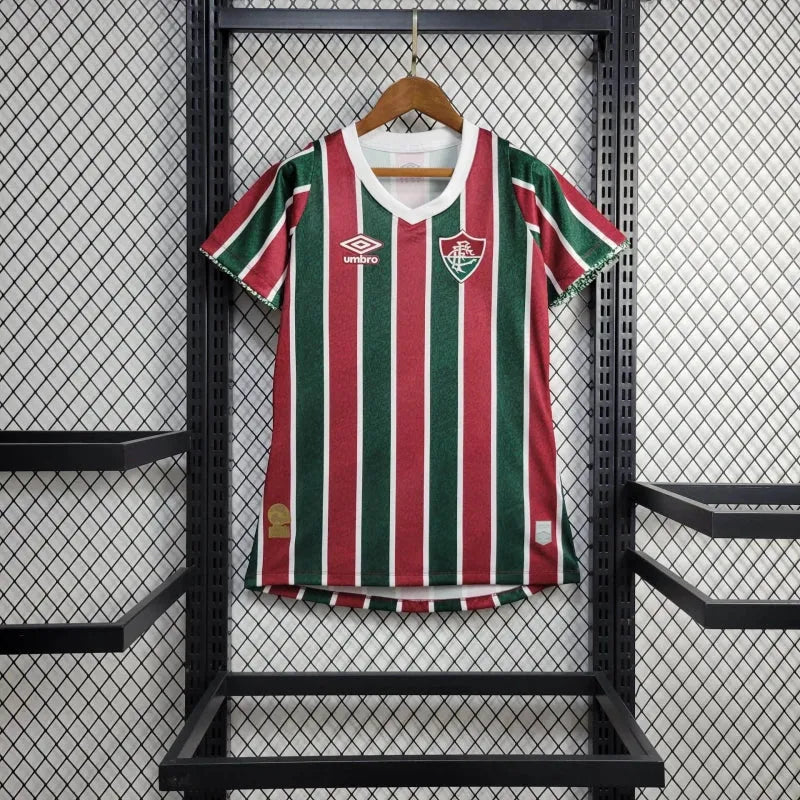 Camisa Fluminense Home 24/25 - Torcedor Feminina - Camisa de Time Oficial - Buyit