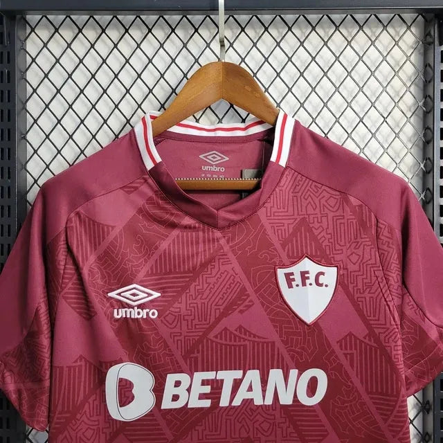 Camisa Fluminense II Away 22/23 - Torcedor Masculina Vermelha - Camisa de Time Oficial - Buyit