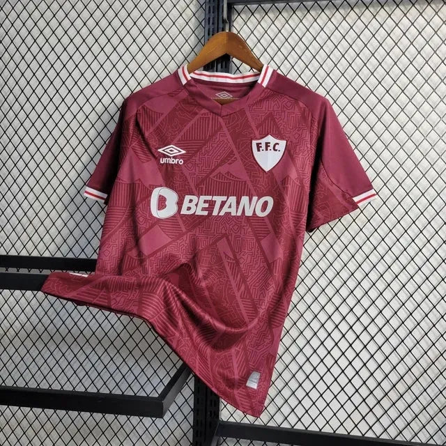 Camisa Fluminense II Away 22/23 - Torcedor Masculina Vermelha - Camisa de Time Oficial - Buyit