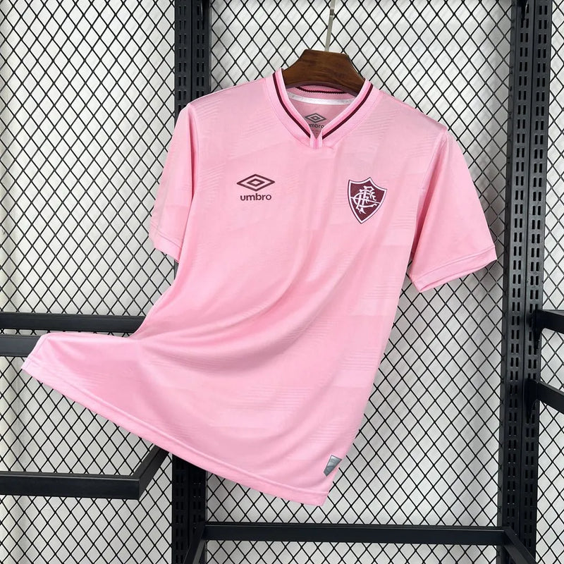 Camisa Fluminense Outubro Rosa 24/25 - Torcedor Masculina - Camisa de Time Oficial - Buyit