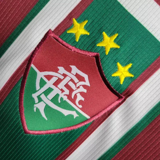 Camisa Fluminense Retrô Home 02/03 - Torcedor Masculina - Camisa de Time Oficial - Buyit