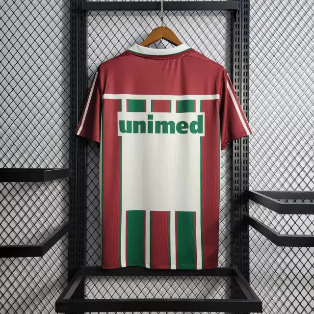 Camisa Fluminense Retrô Home 02/03 - Torcedor Masculina - Camisa de Time Oficial - Buyit