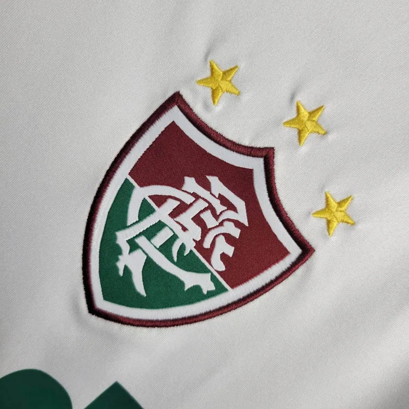 Camisa Fluminense Retrô Away 2010 - Torcedor Masculina Branca - Camisa de Time Oficial - Buyit