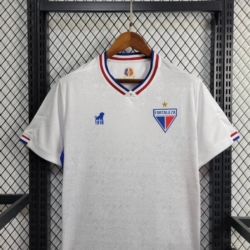 Camisa Fortaleza Away 24/25 - Torcedor Masculina Branca - Camisa de Time Oficial - Buyit