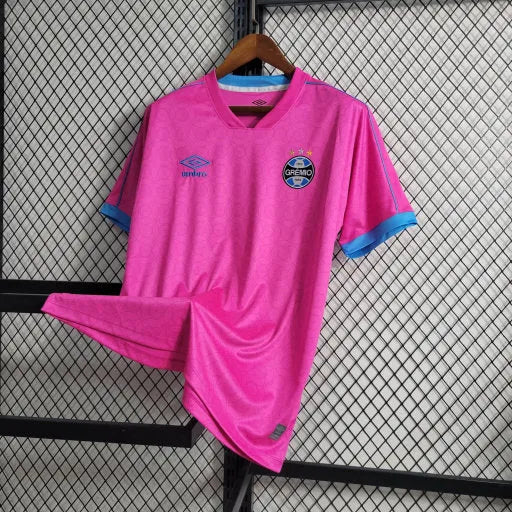 Camisa Grêmio 23/24 - Torcedor Masculina Rosa - Camisa de Time Oficial - Buyit