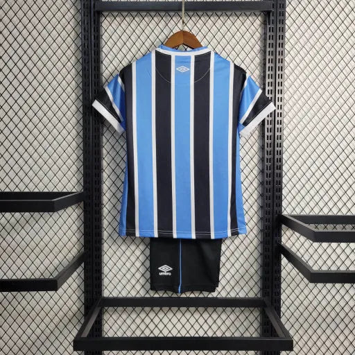 Camisa Grêmio Home 23/24 - Torcedor Infantil Azul - Camisa de Time Oficial - Buyit