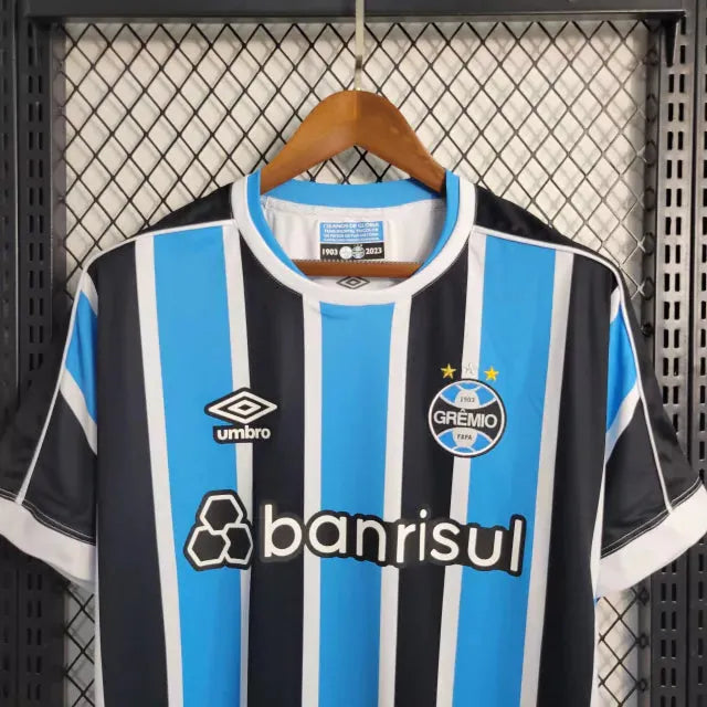 Camisa Grêmio Home 23/24 - Torcedor Masculina - Camisa de Time Oficial - Buyit