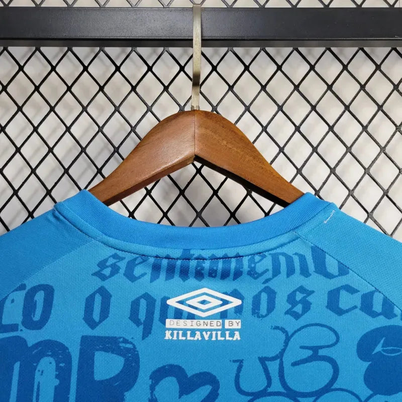 Camisa Grêmio Treino 24/25 - Torcedor Masculina Azul - Grêmio, eu te dou a vida 1903 - Camisa de Time Oficial - Buyit