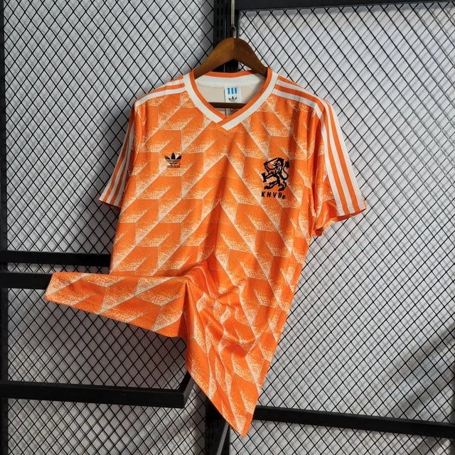 Camisa Holanda Treino 22/23 - Torcedor Masculina Laranja - Camisa de Time Oficial - Buyit