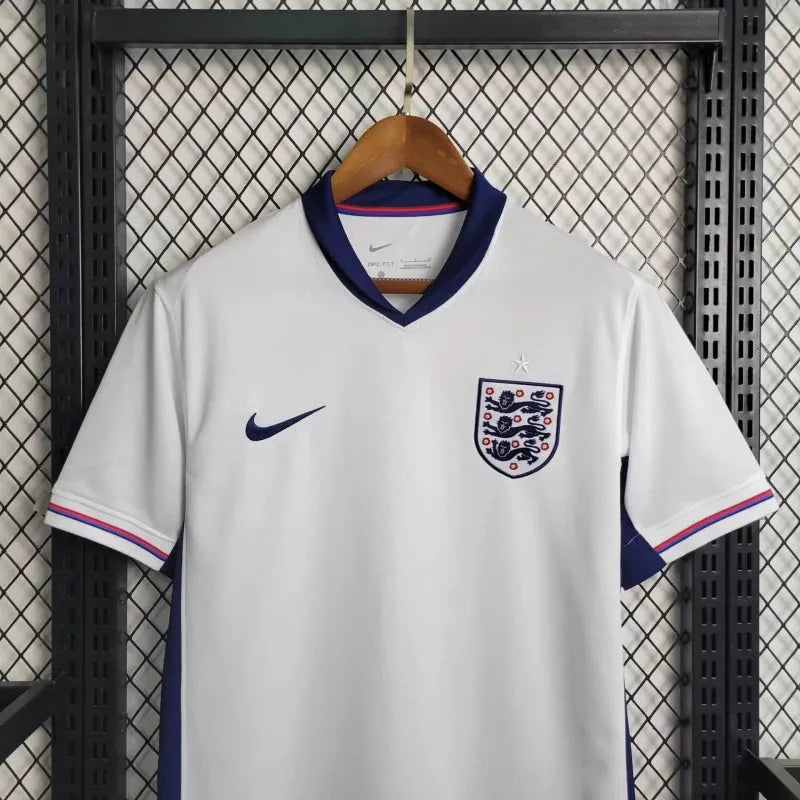 Camisa Inglaterra Home 24/25 - Torcedor Masculina Branca - Camisa de Time Oficial - Buyit